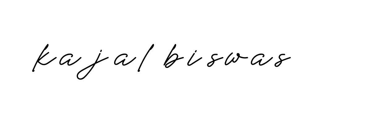 Signature of kajal-biswas