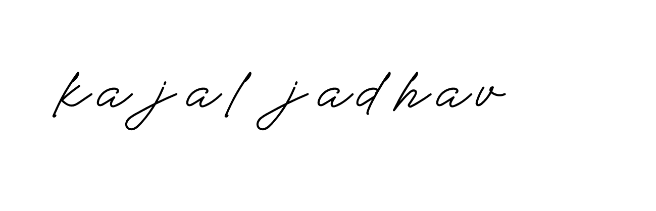 Signature of kajal-jadhav