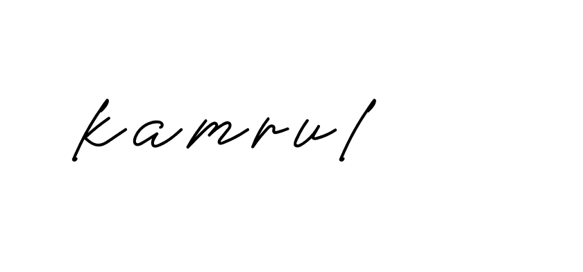 Signature of kamrul