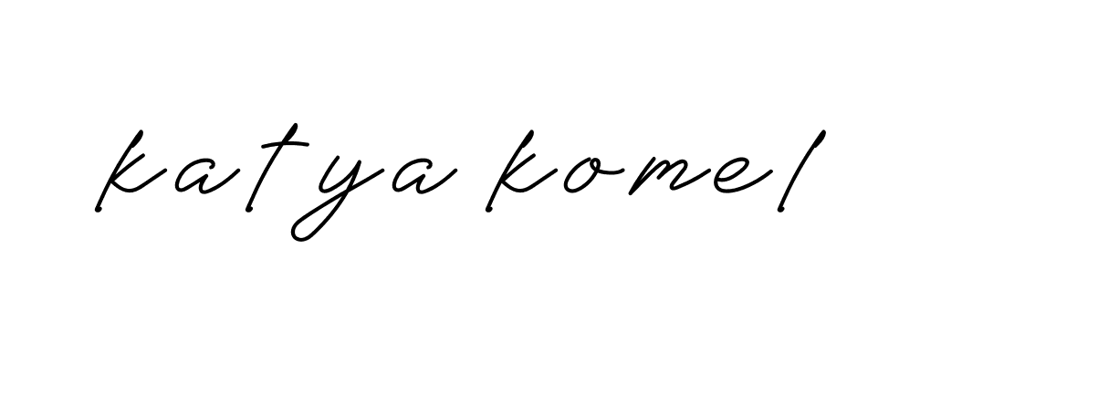 Signature of katya-komel