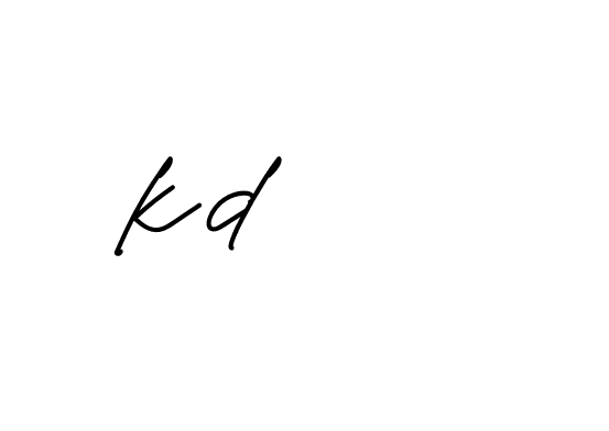 Signature of kd