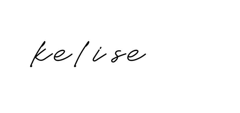 Signature of kelise-