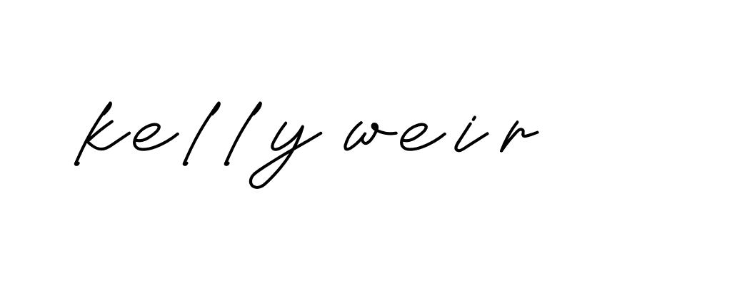 Signature of kelly-weir