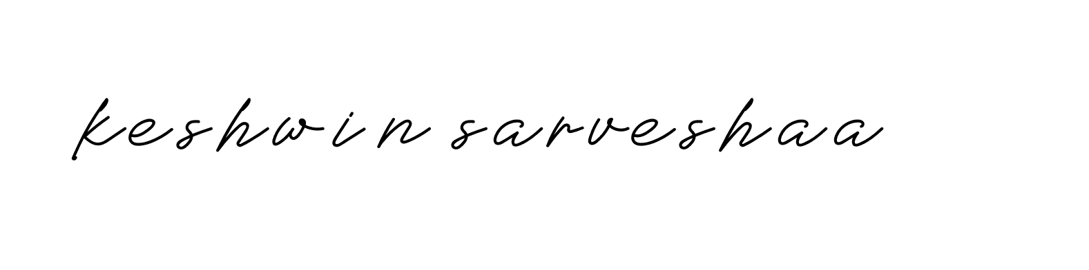 Signature of keshwin-sarveshaa