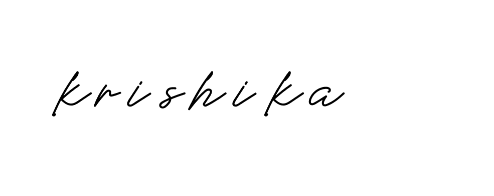 Signature of krishika