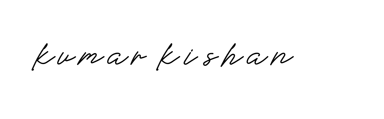 Signature of kumar-kishan