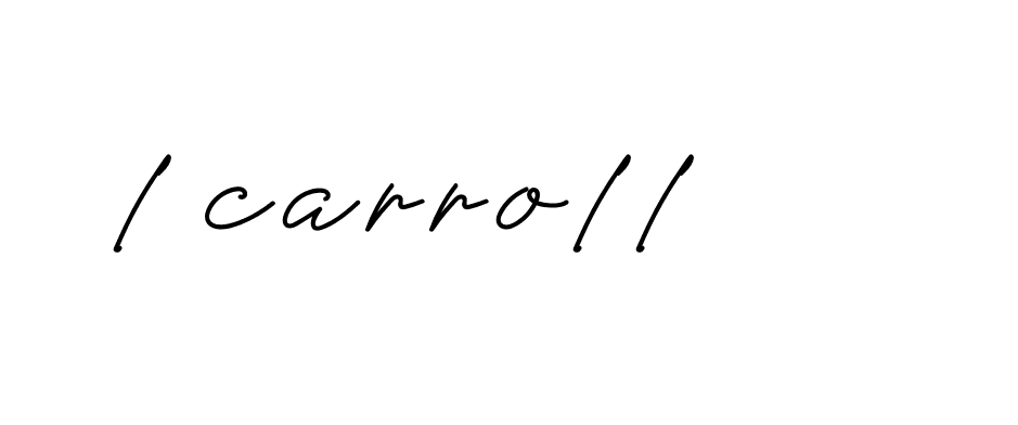 Signature of l-carroll