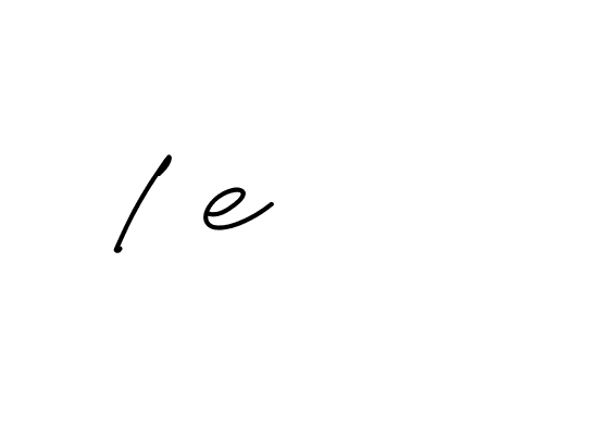 Signature of l-e