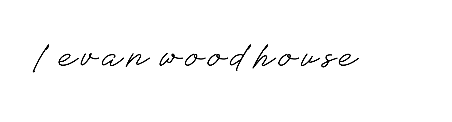 Signature of l-evan-woodhouse