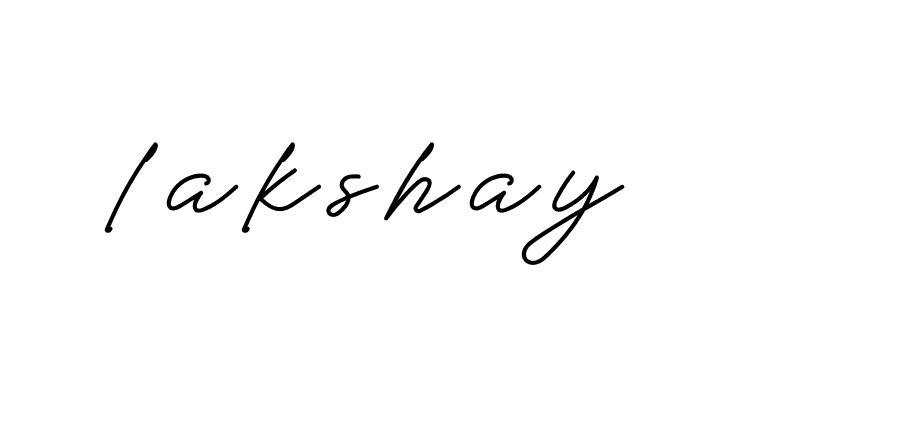 Signature of lakshay