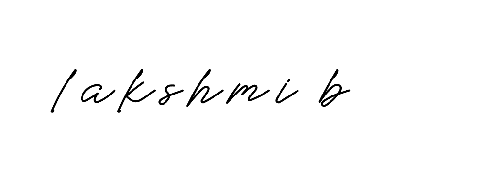 Signature of lakshmi-b