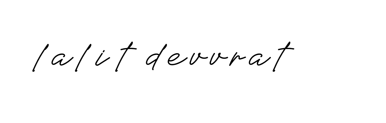 Signature of lalit-devvrat