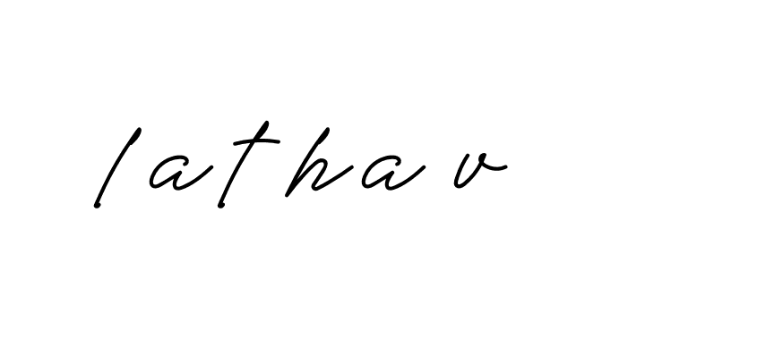 Signature of latha-v