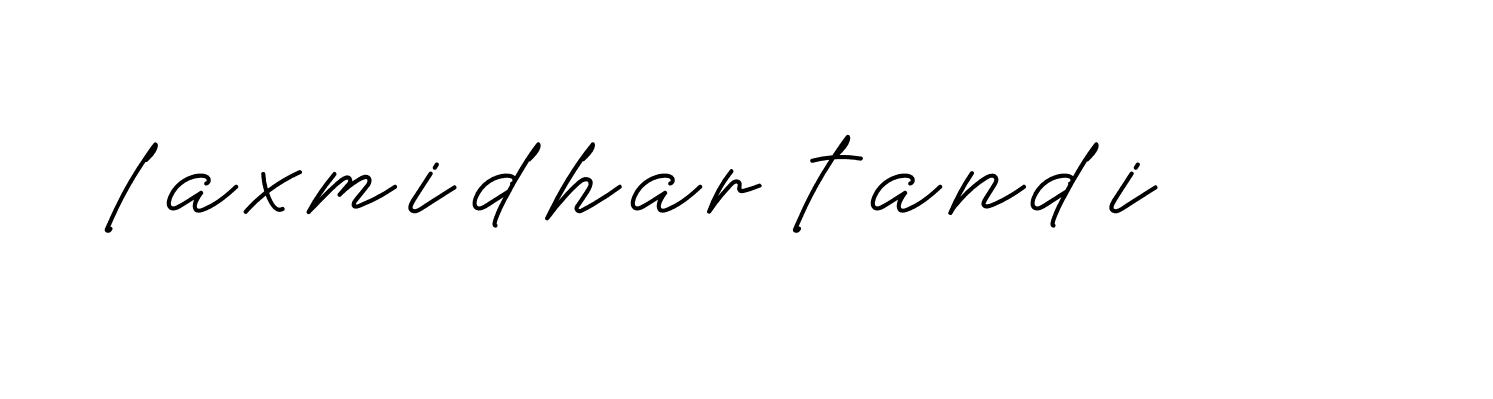 Signature of laxmidhar-tandi-