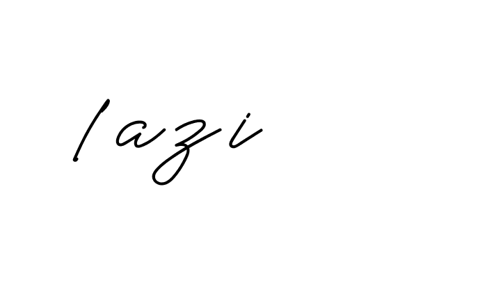 Signature of lazi