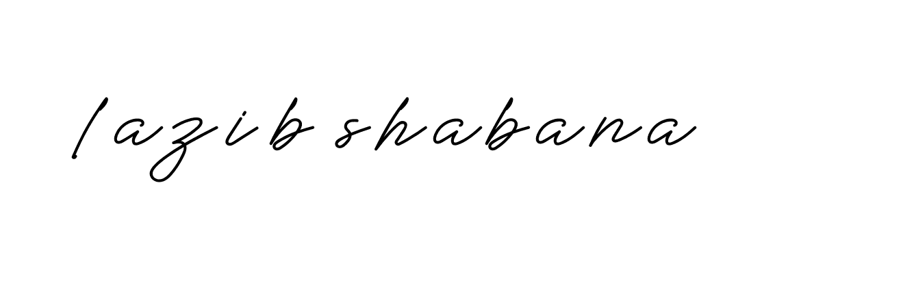 Signature of lazib-shabana