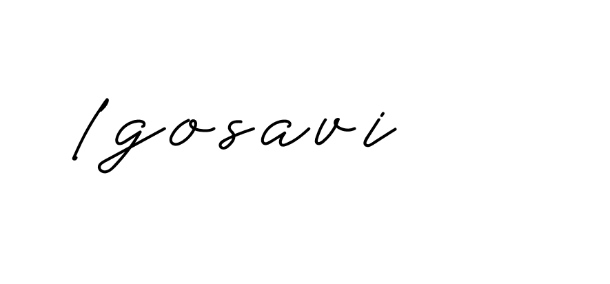 Signature of lgosavi