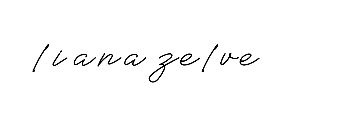 Signature of liana-zelve