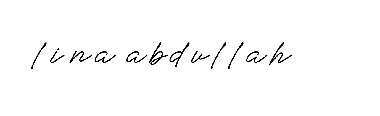 Signature of lina-abdullah