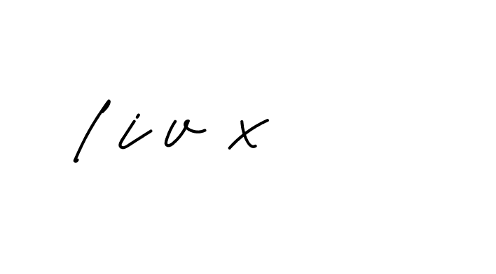 Signature of liv-x-