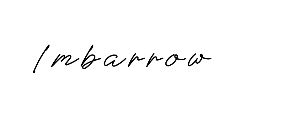 Signature of lmbarrow