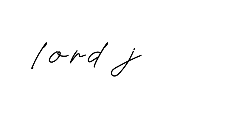 Signature of lord-j