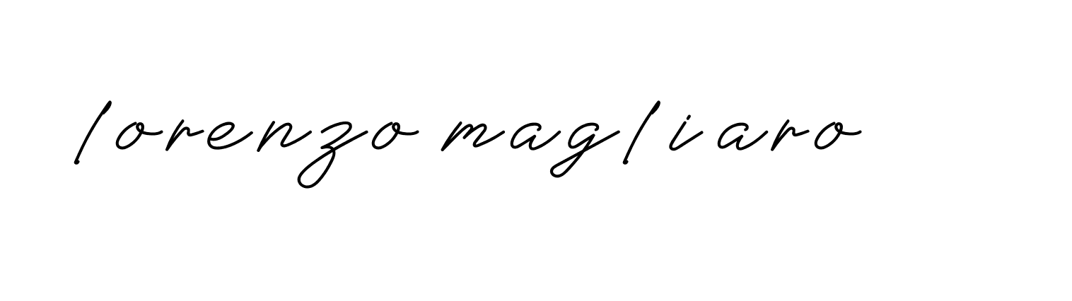 Signature of lorenzo-magliaro