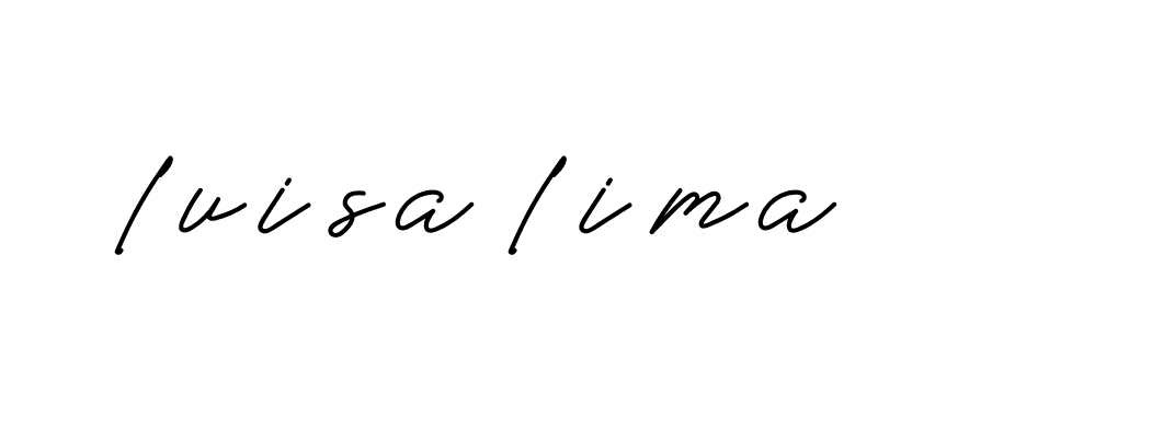 Signature of luisa-lima