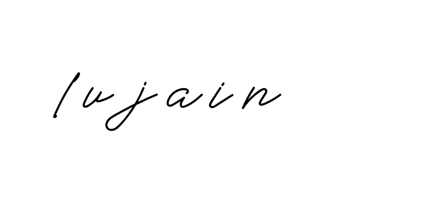 Signature of lujain-