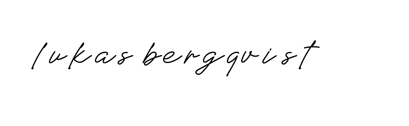 Signature of lukas-bergqvist