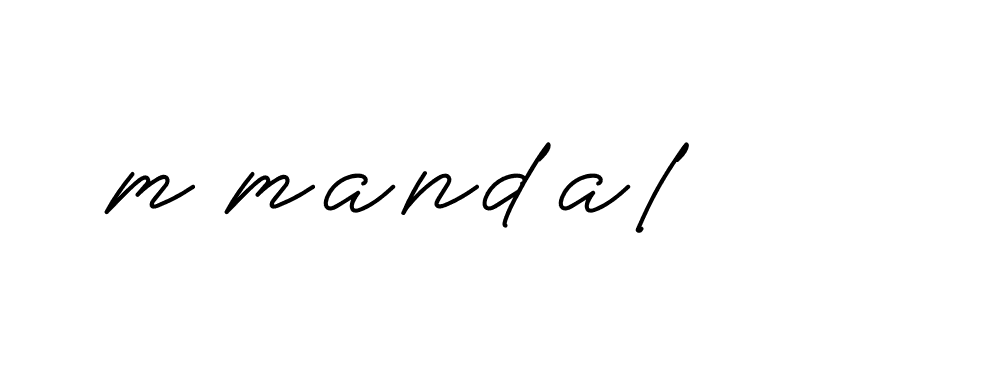 Signature of m-mandal