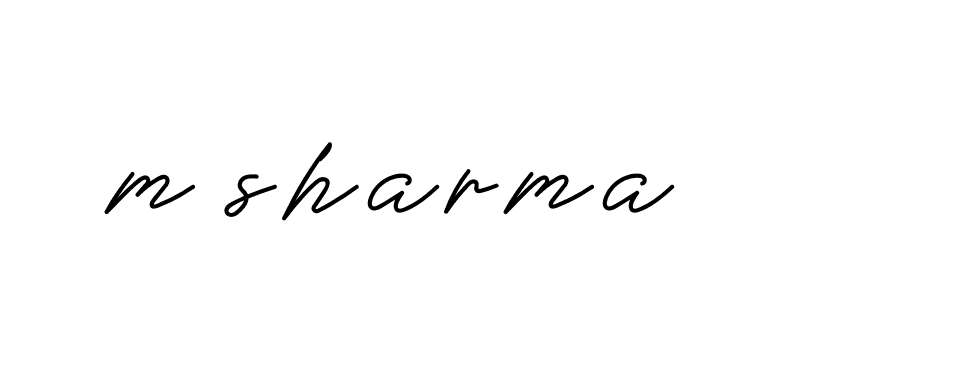 Signature of m-sharma