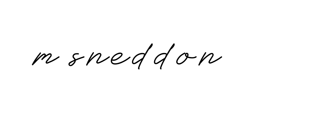 Signature of m-sneddon