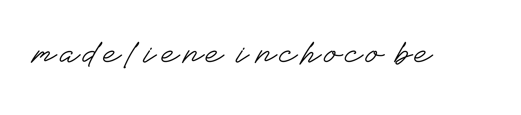 Signature of madeliene-inchoco-be