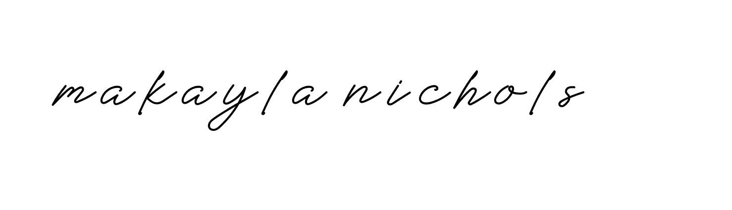 Signature of makayla-nichols