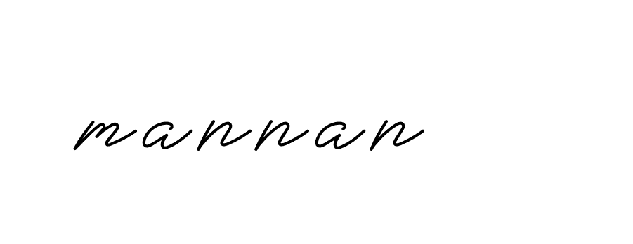 Signature of mannan