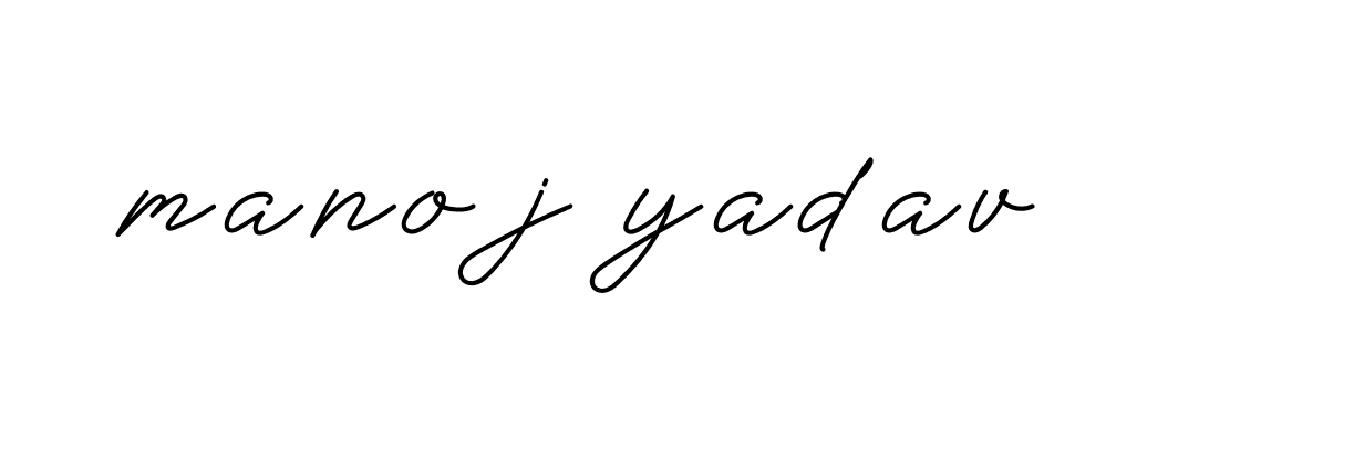 Signature of manoj-yadav