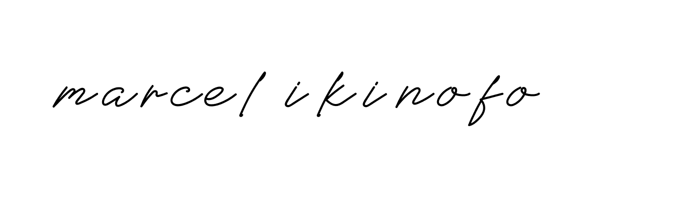 Signature of marcel-ikinofo