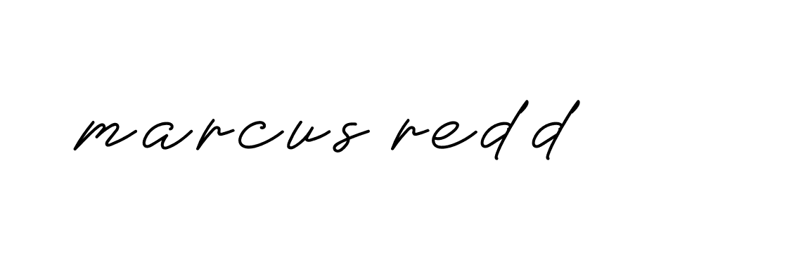 Signature of marcus-redd