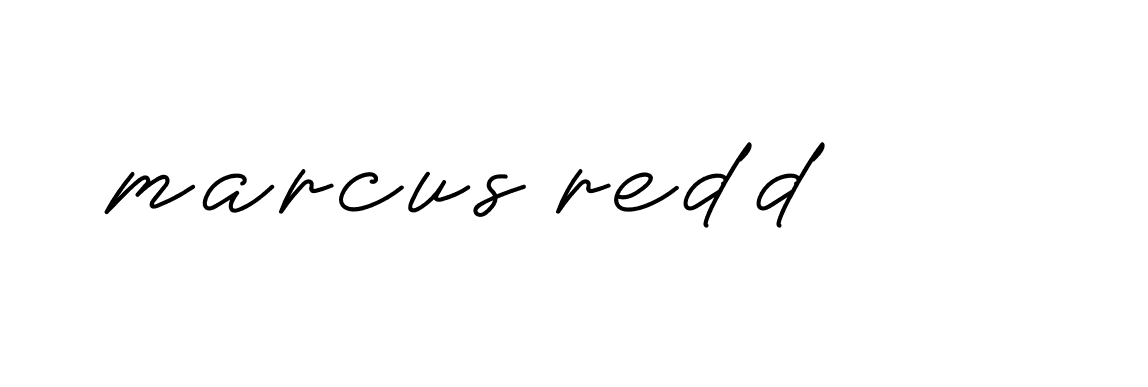 Signature of marcus-redd-