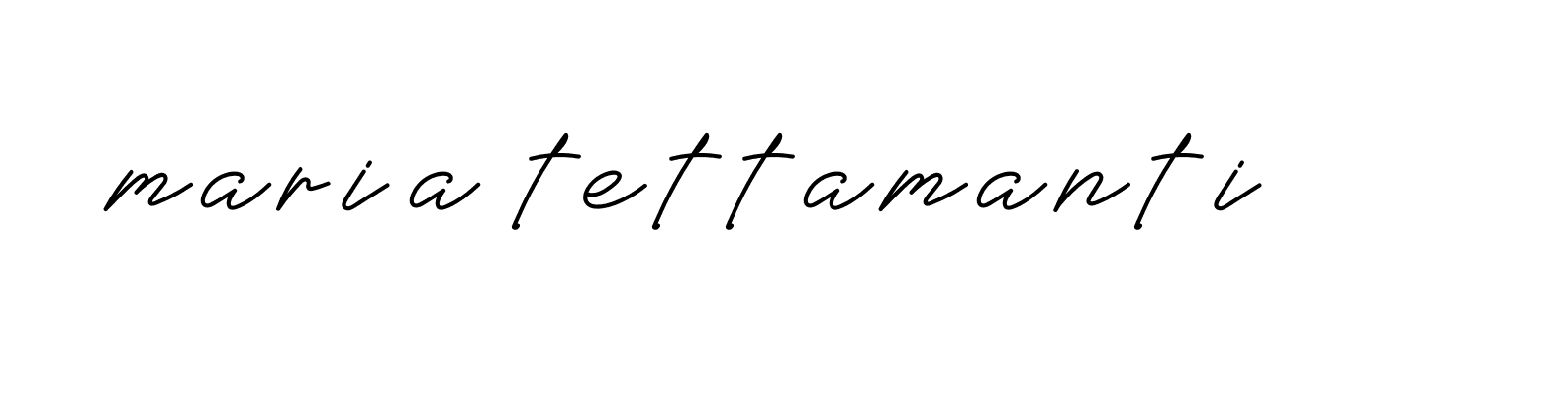 Signature of maria-tettamanti