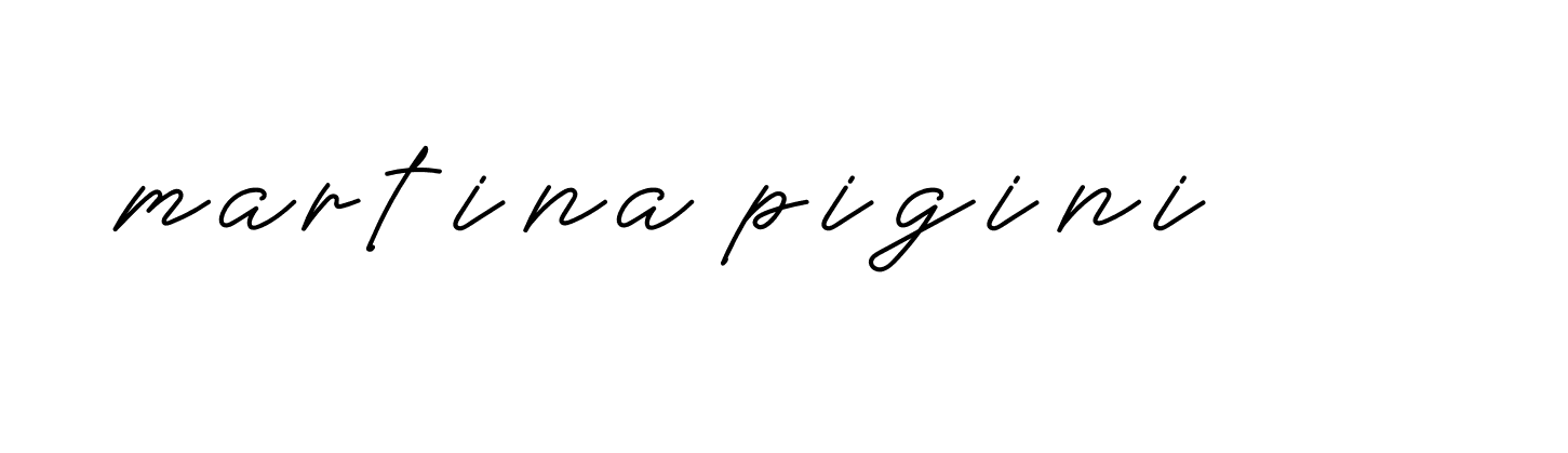 Signature of martina-pigini-