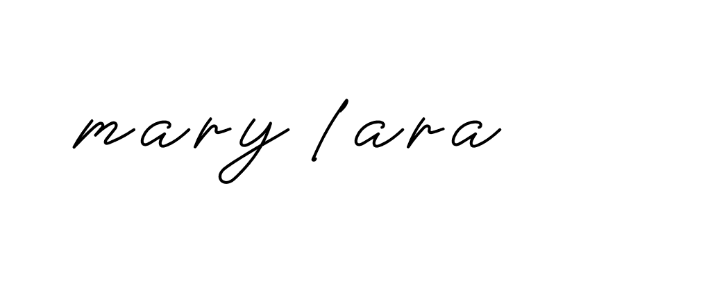 Signature of mary-lara