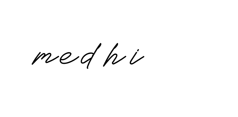 Signature of medhi