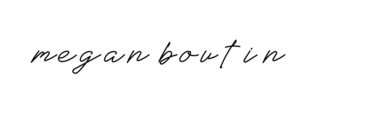 Signature of megan-boutin