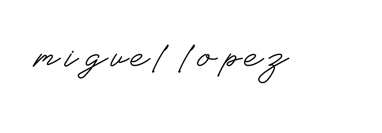 Signature of miguel-lopez