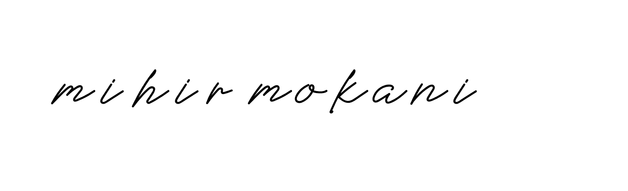 Signature of mihir-mokani