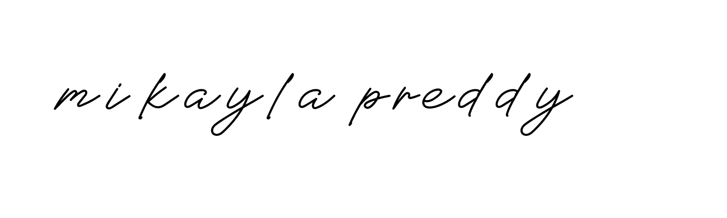 Signature of mikayla-preddy