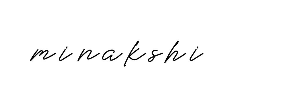 Signature of minakshi