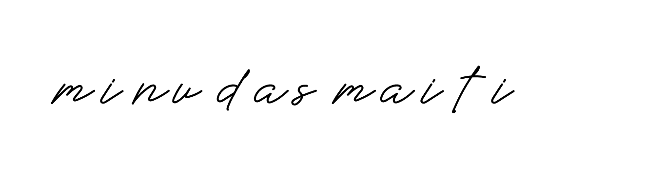 Signature of minu-das-maiti